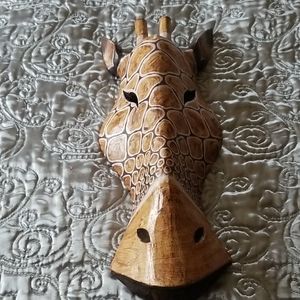 Beautiful wooden  wall  artwork .